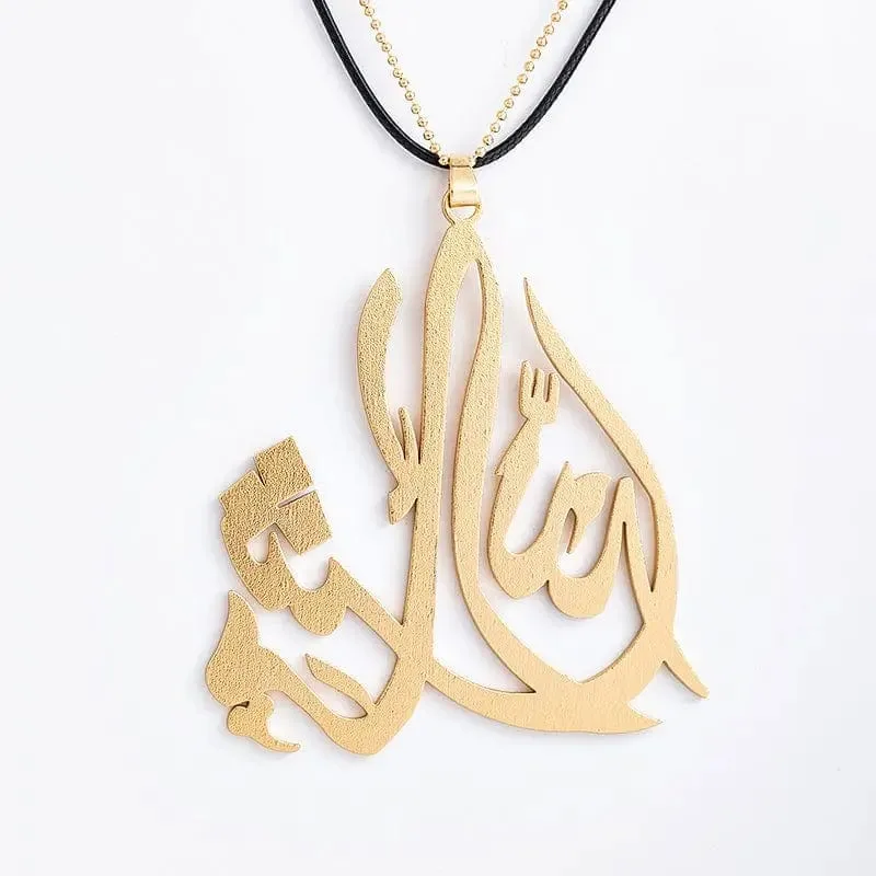 🌙 Big Ma Shaa Allah Pendant Necklaces 🌙