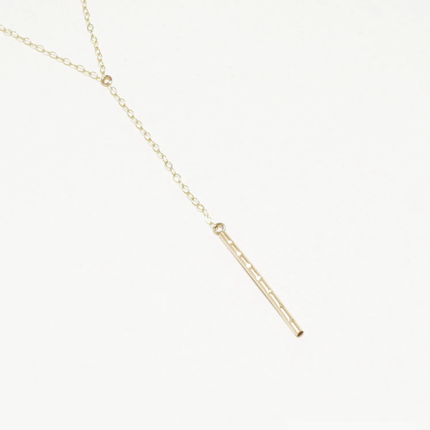 Accent Y-Style Dotted Necklace