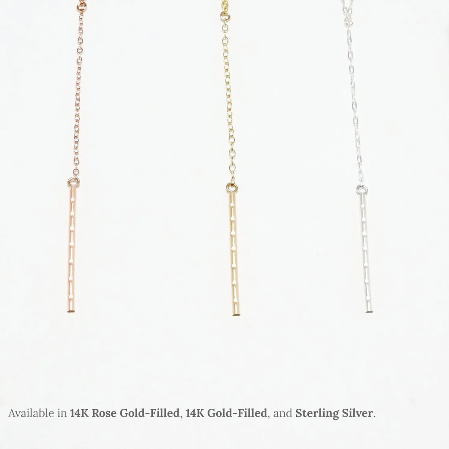 Accent Y-Style Dotted Necklace