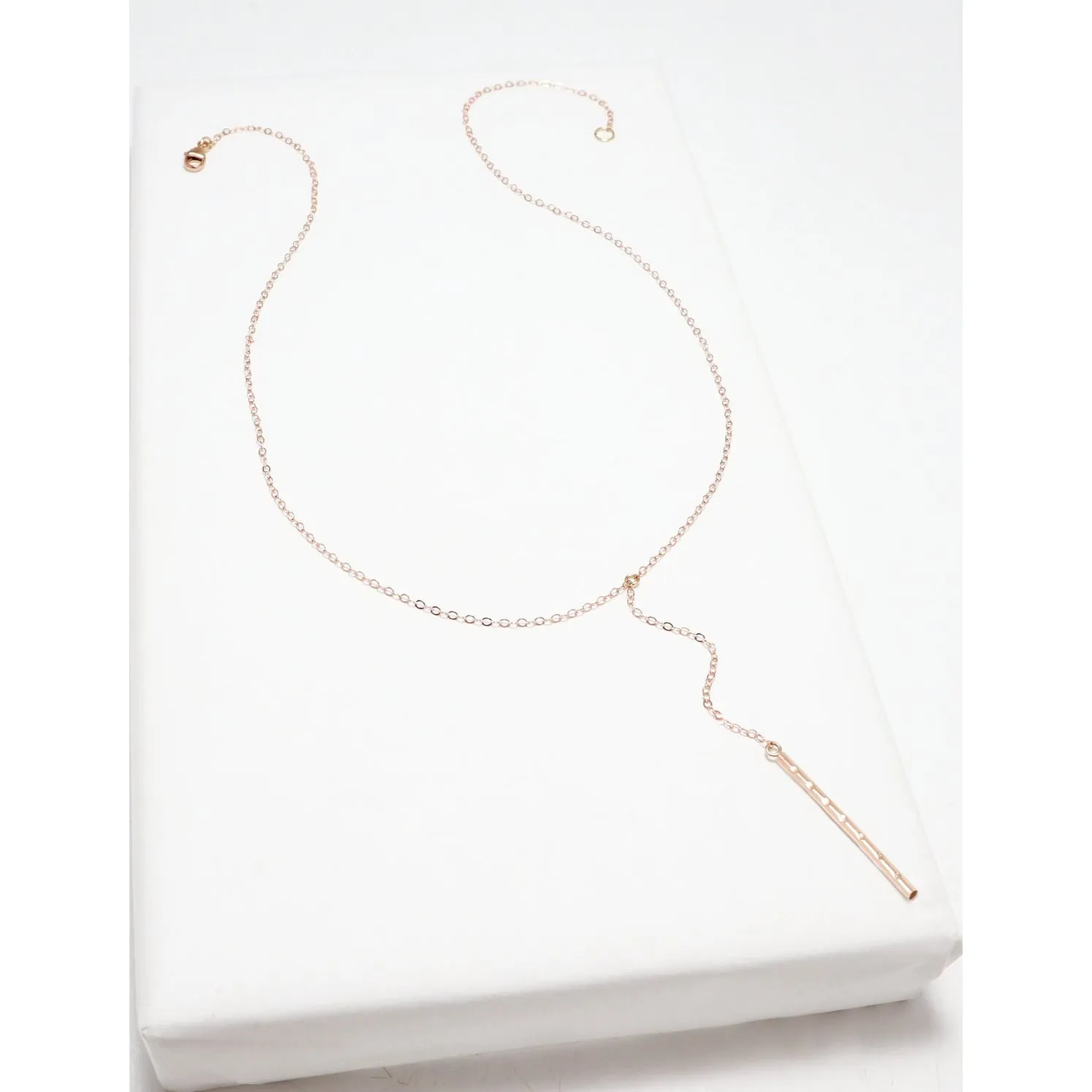Accent Y-Style Dotted Necklace