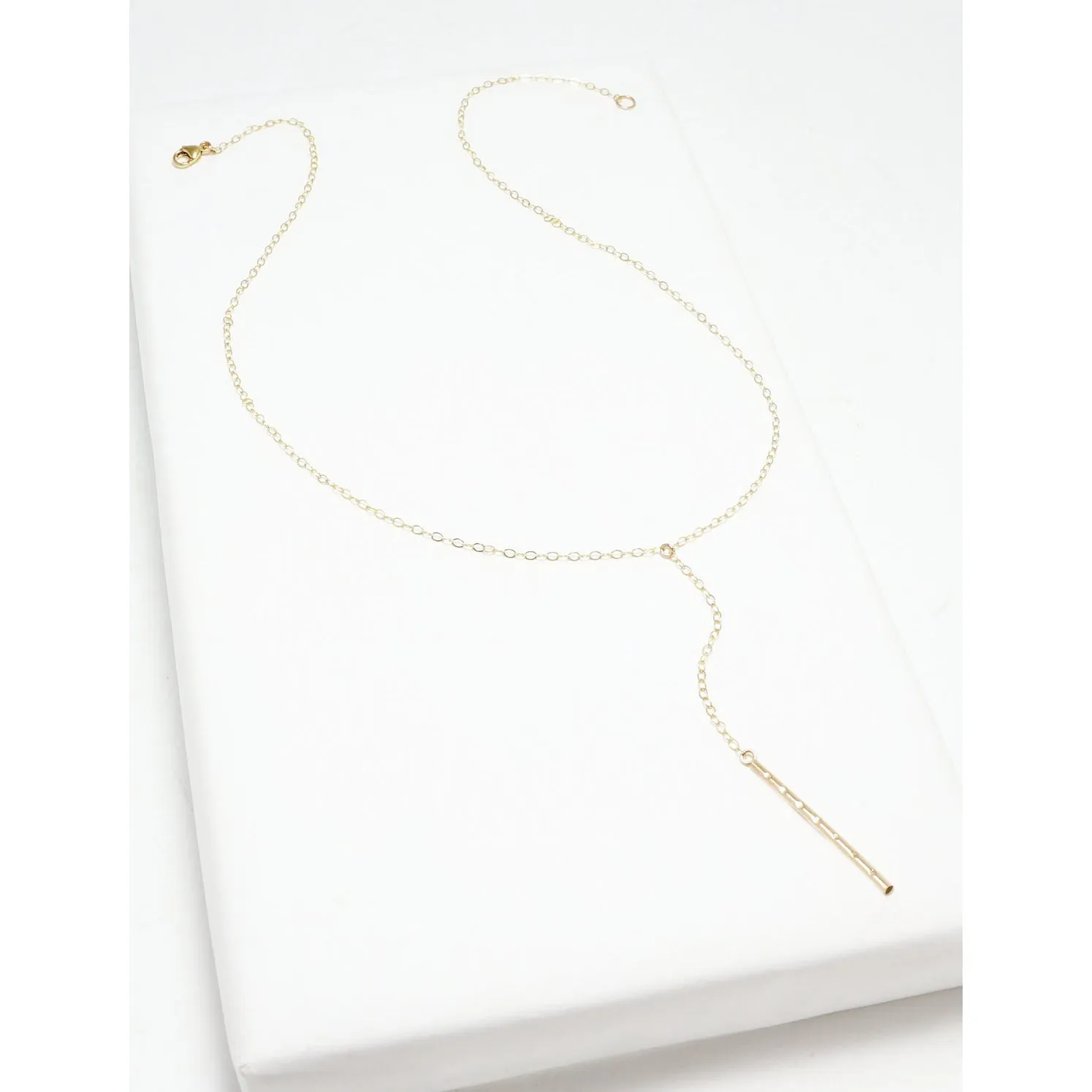 Accent Y-Style Dotted Necklace
