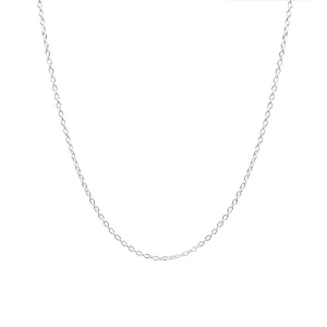 Adjustable Chain Necklace - Shiny Finish in 24"