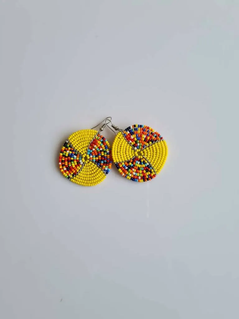 African maasai earrings