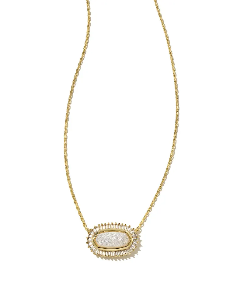 Baguette Elisa Pendant Necklace