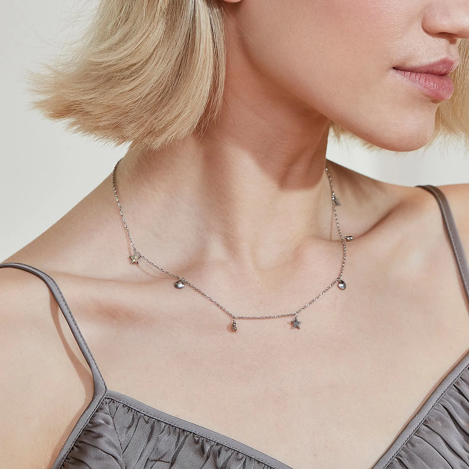 Beachcomber Necklace Multi Steel