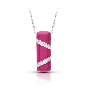 Belle Etoile Glissando Pendant - Sangria