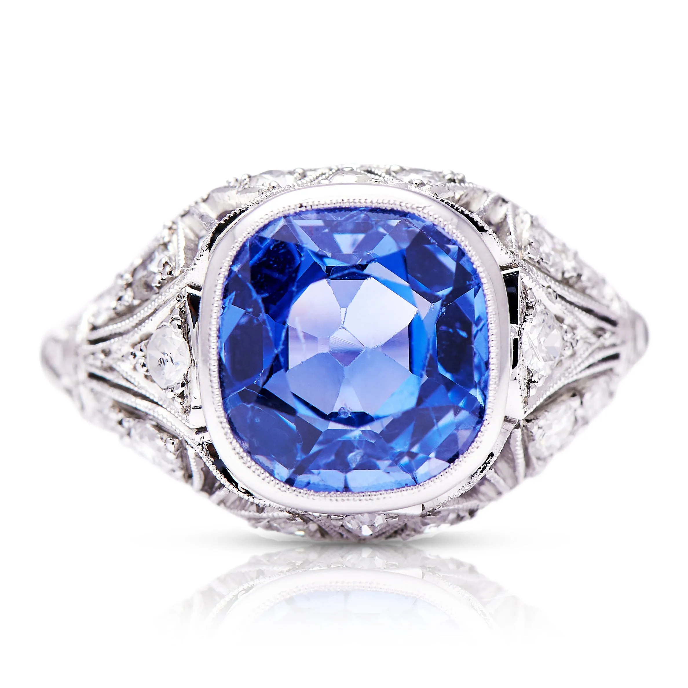 Belle Époque | sapphire & diamond ring