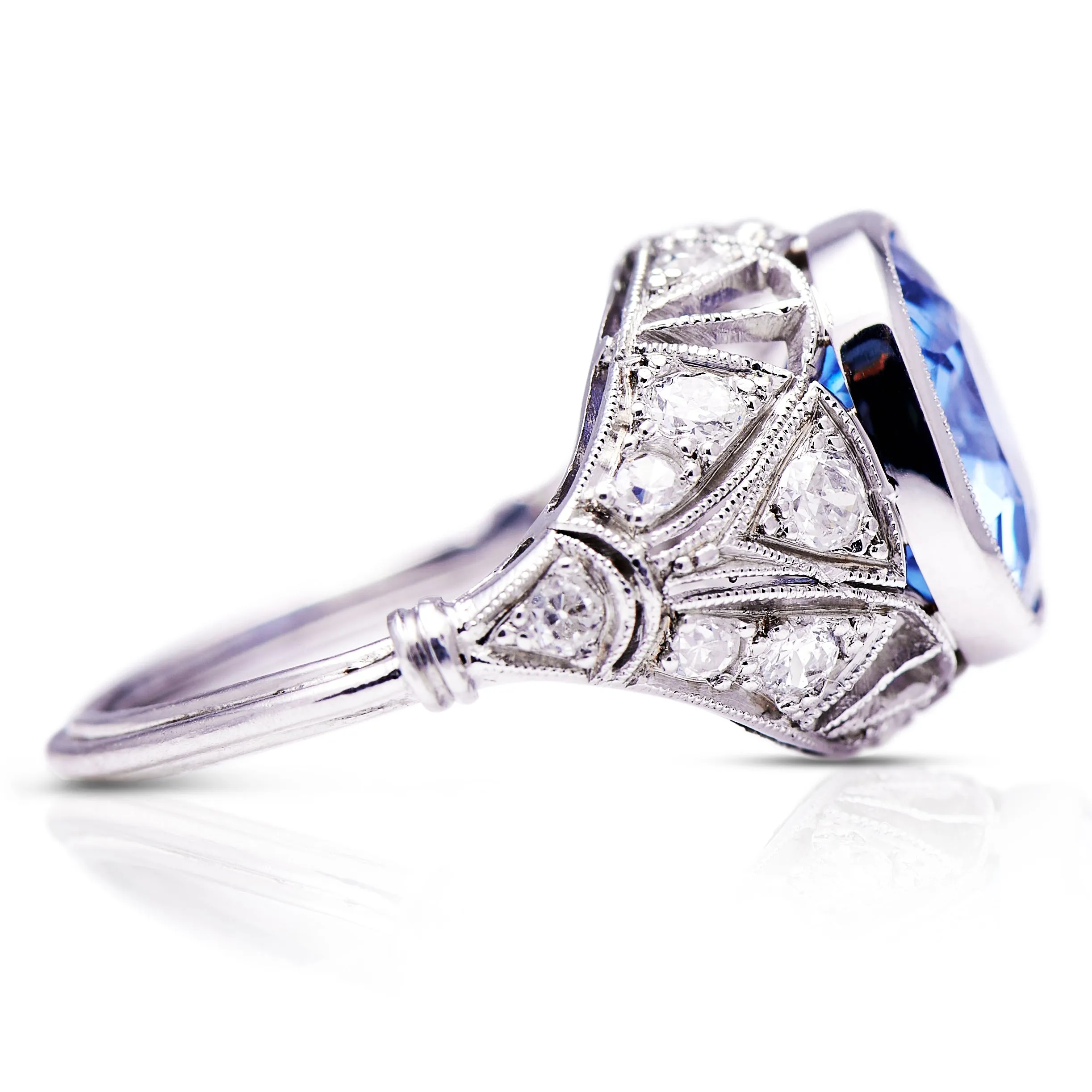 Belle Époque | sapphire & diamond ring