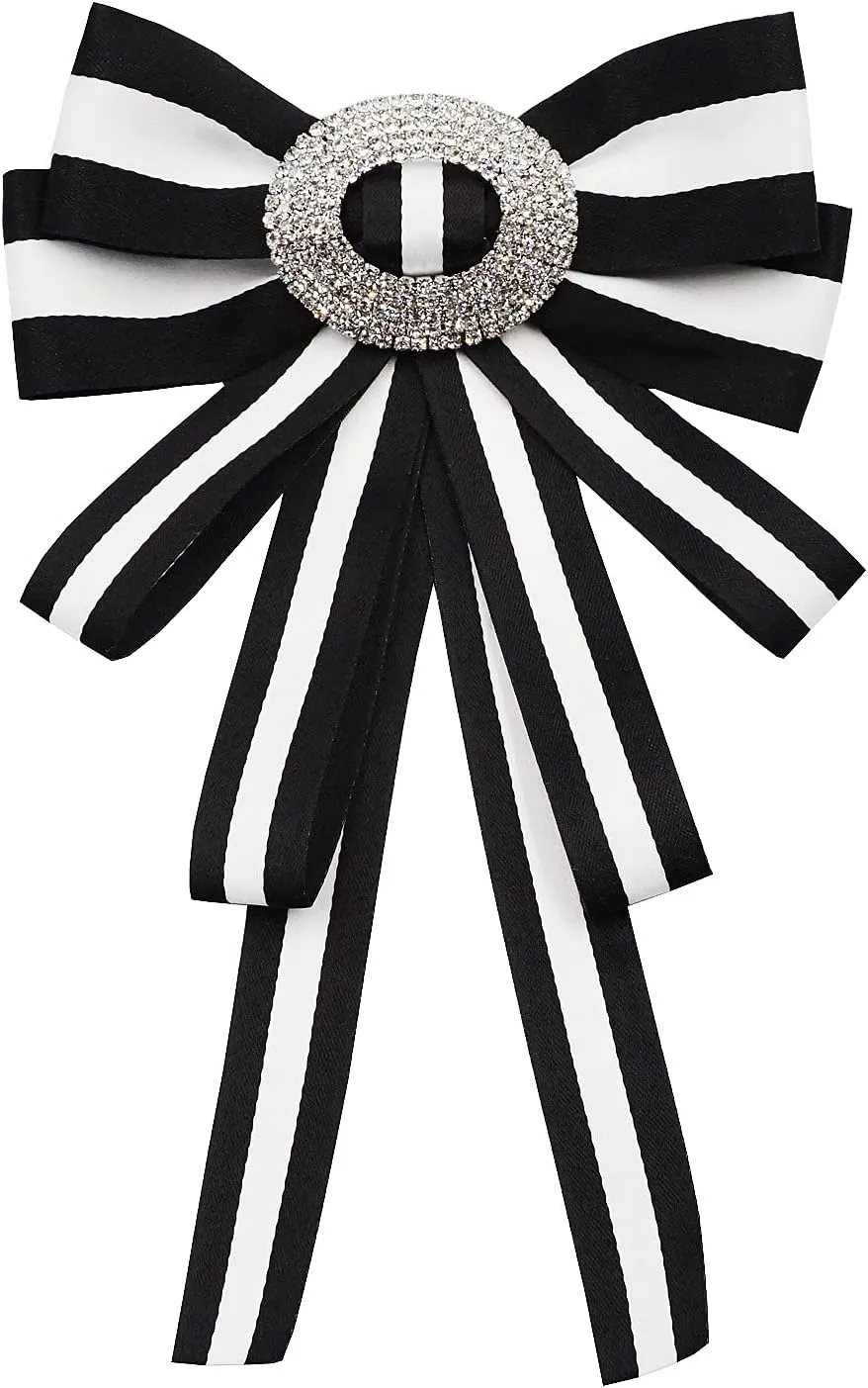 Big Fabric Bow Tie Brooches for Girl Women Fashion jabot collar brooch pins fashion PreTied Neck Tie Bow Tie Shirt Corsage Neck Tie(SR101)