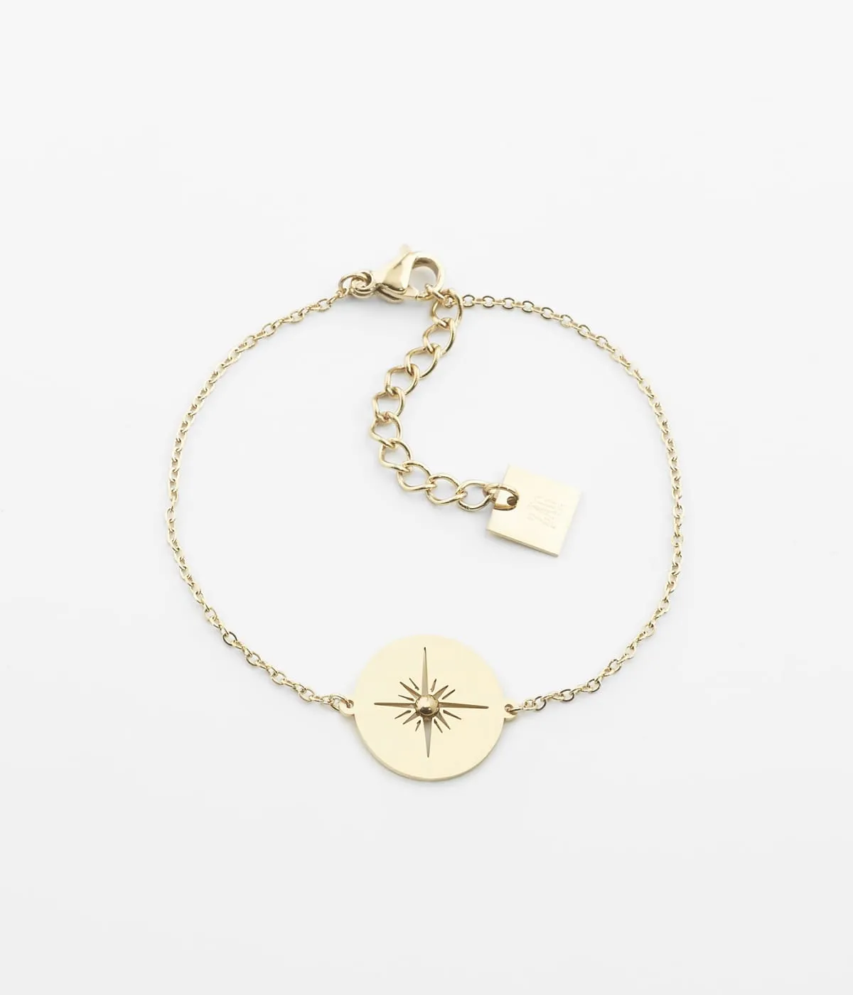 Bracelet Aztèque (Acier doré)