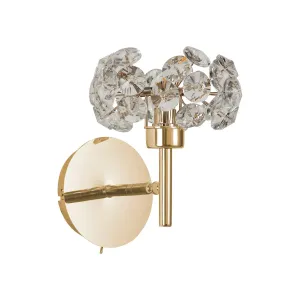 Brantley Adjustable G9 Crystal Wall Lamp
