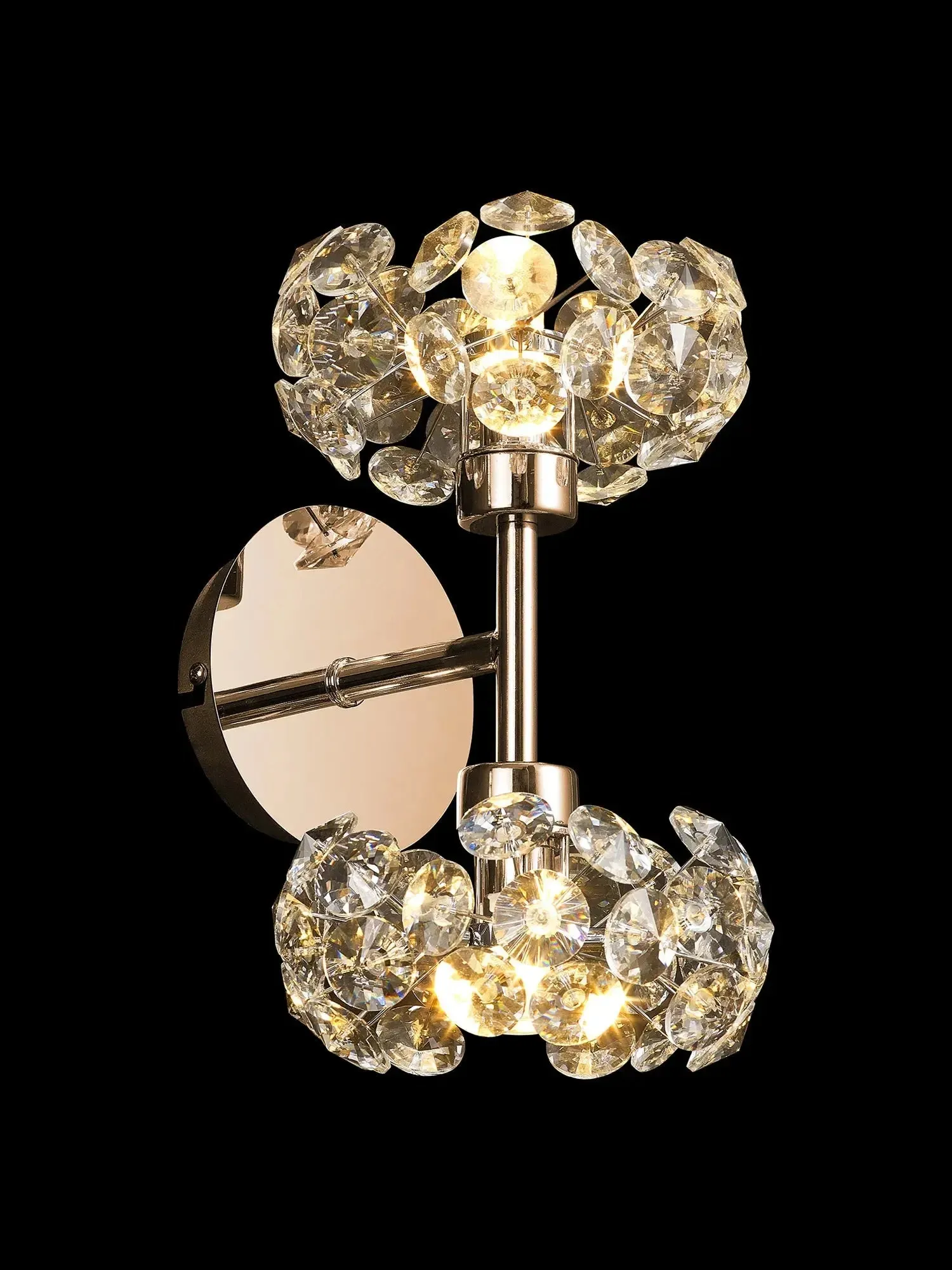Brantley Adjustable G9 Crystal Wall Lamp