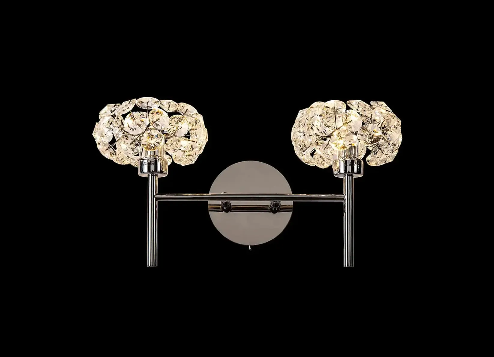 Brantley Adjustable G9 Crystal Wall Lamp
