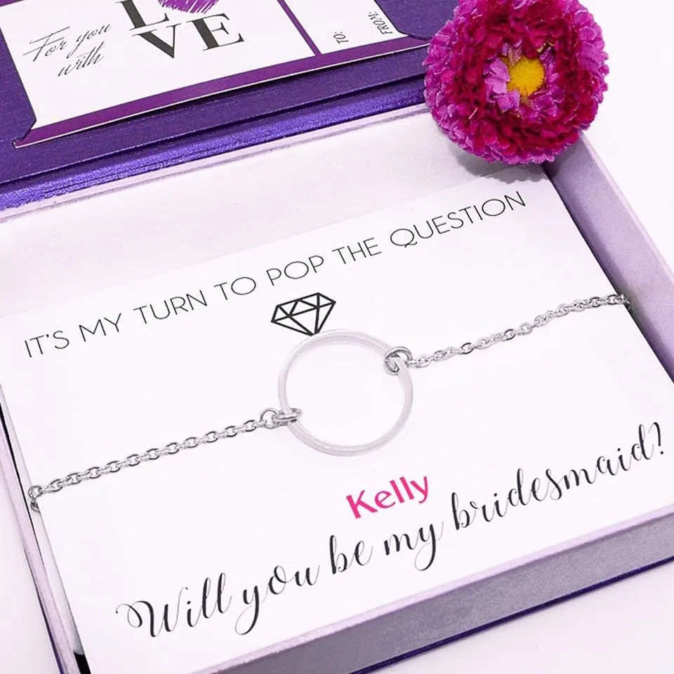 Bridesmaid Rings (Gift Boxes Included)