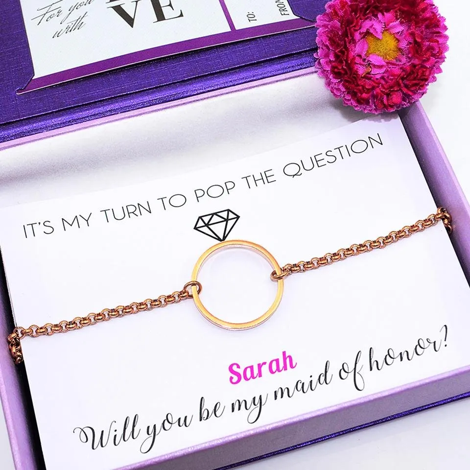Bridesmaid Rings (Gift Boxes Included)
