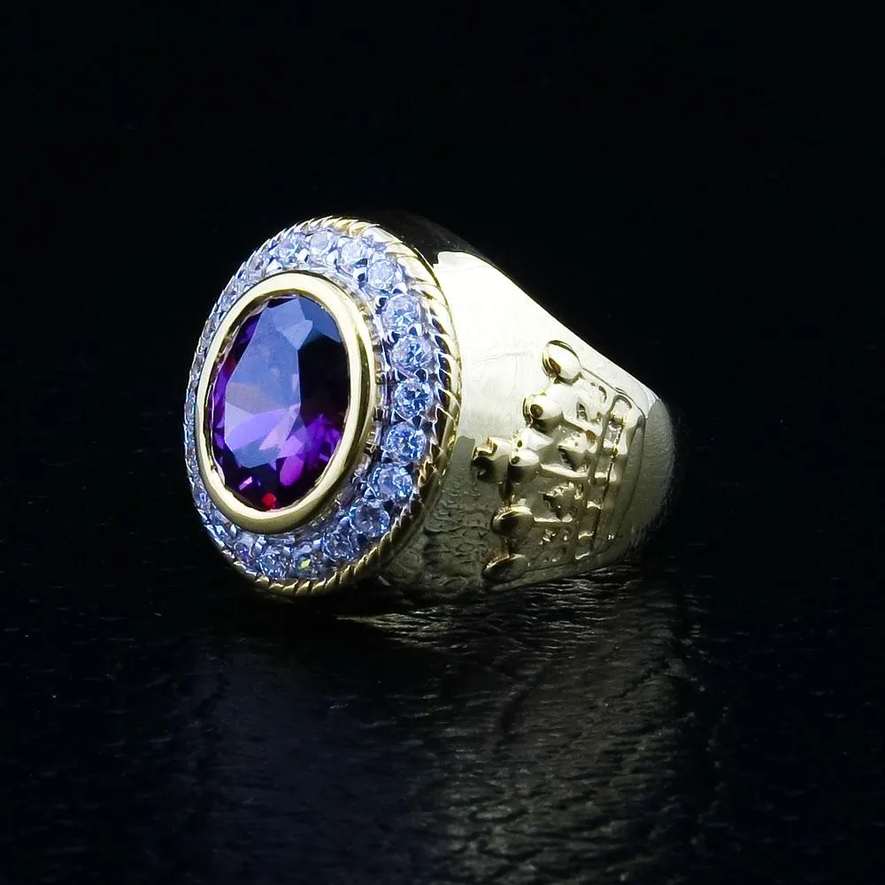Christian Crown Bishop Ring