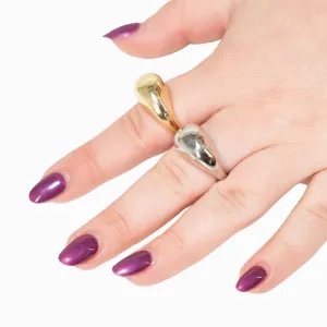 Chunky Comma Ring