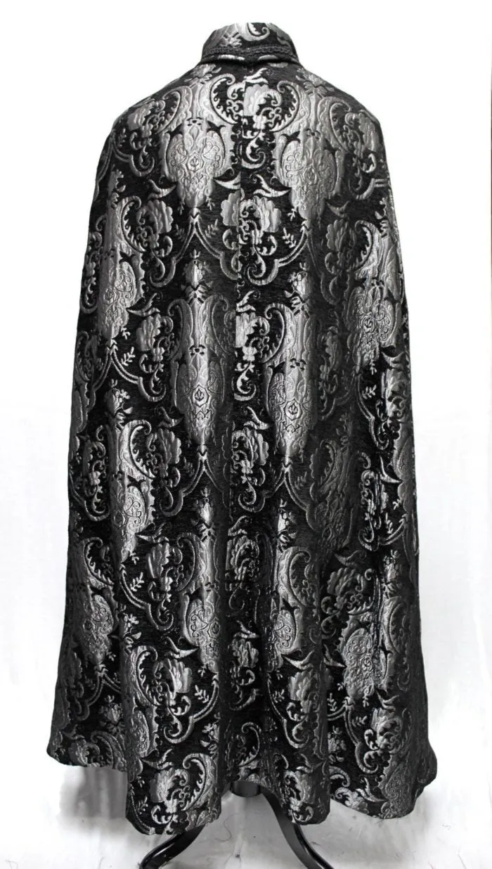 CLOAK OF DARKNESS - SILVER AND BLACK TAPESTRY