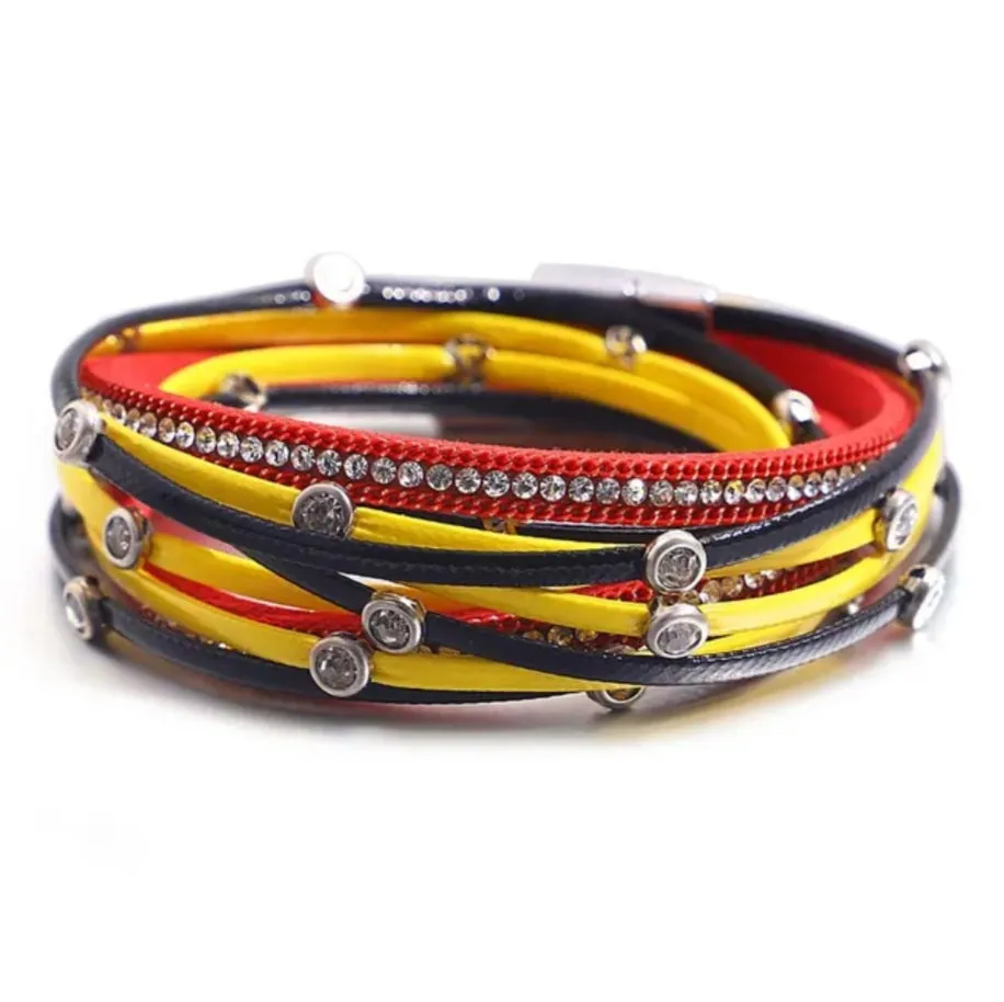 Color Combo Wrap Bracelet