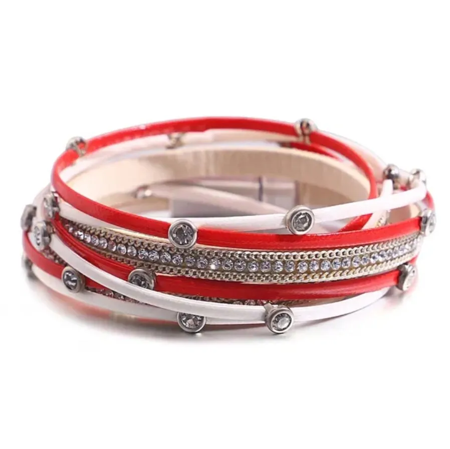 Color Combo Wrap Bracelet