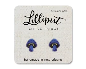 Cosmic Mushroom Earrings
