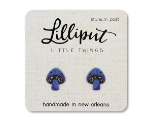 Cosmic Mushroom Earrings