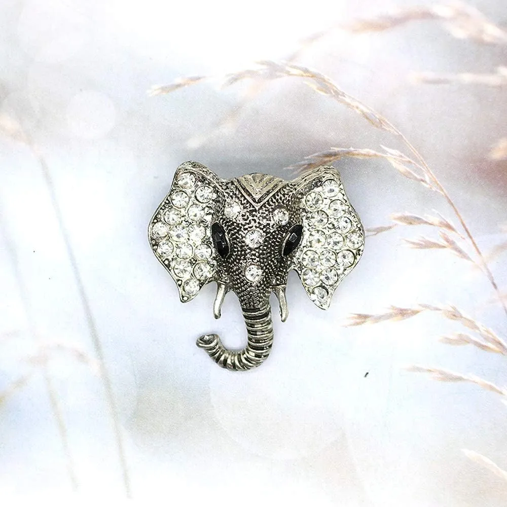 Cute Cat Brooches Pretty Animal Brooc Pin Full Shining Elegant Crystal Pink Cat's Eye Stone Brooch Fashion Jewelry for Women Girl Gift
