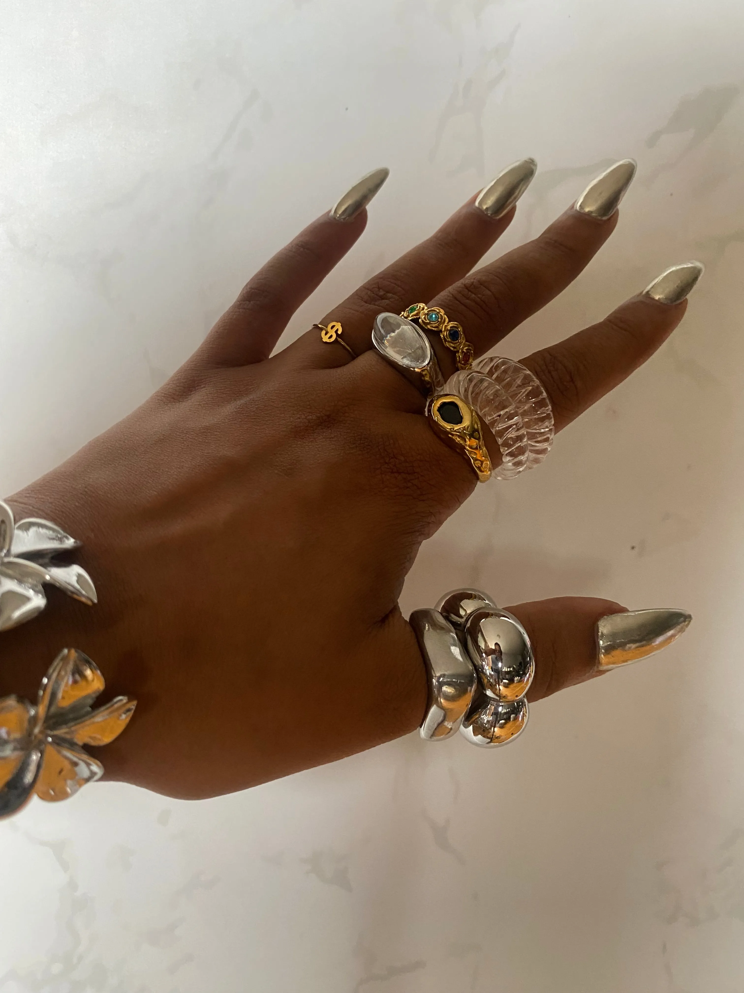Dainty Money $ Ring
