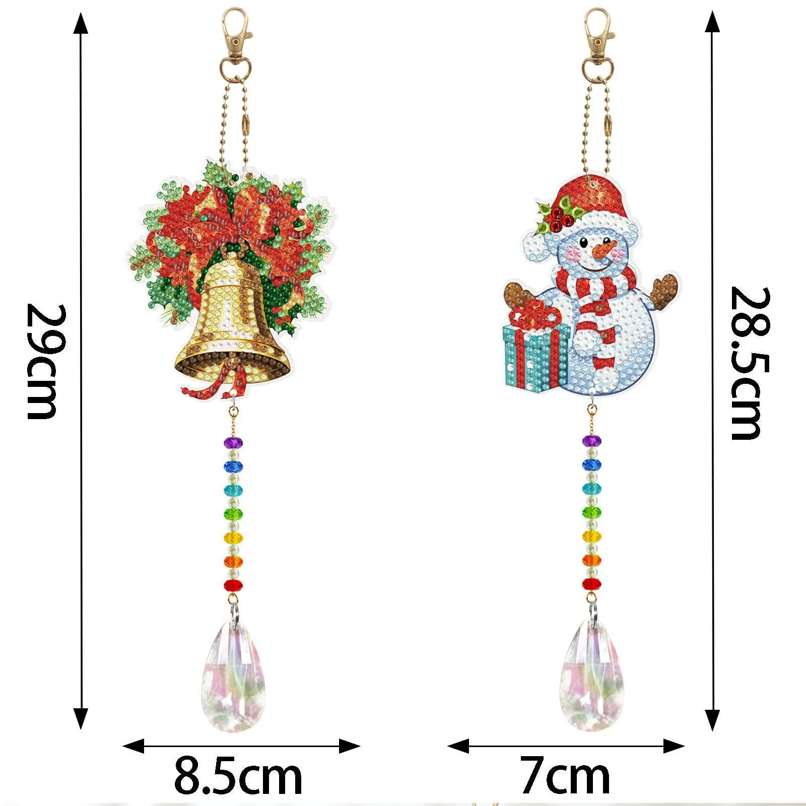 Diamond Art Double Sided Pendants