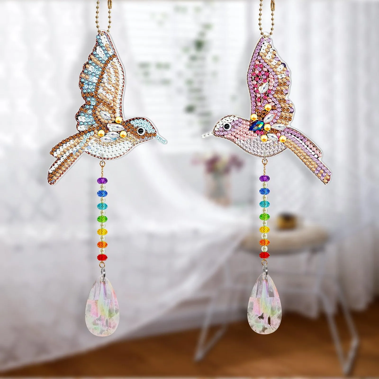 Diamond Art Double Sided Pendants