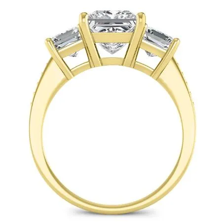 Dietes - Princess Moissanite Engagement Ring