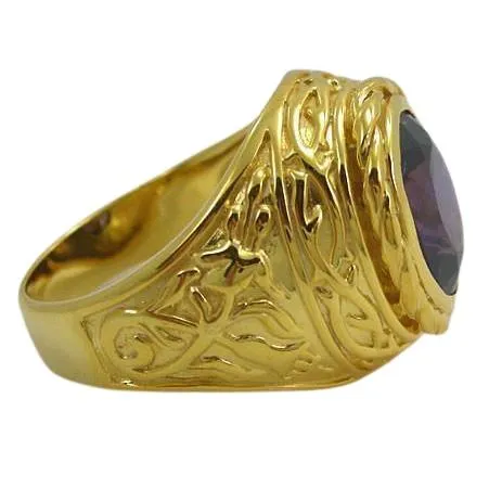 Easter Lily Bishop Rings