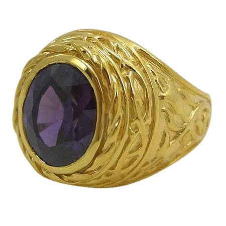 Easter Lily Bishop Rings