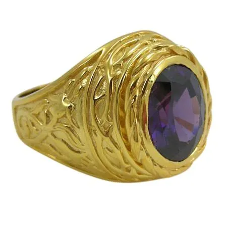 Easter Lily Bishop Rings