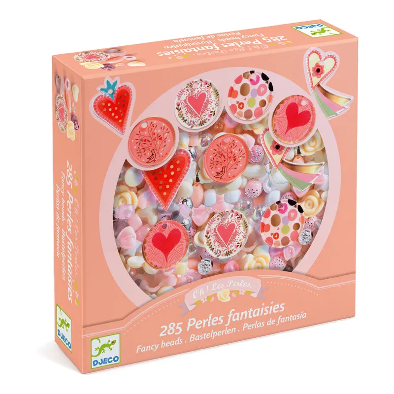 Fancy Heart Beads by Djeco