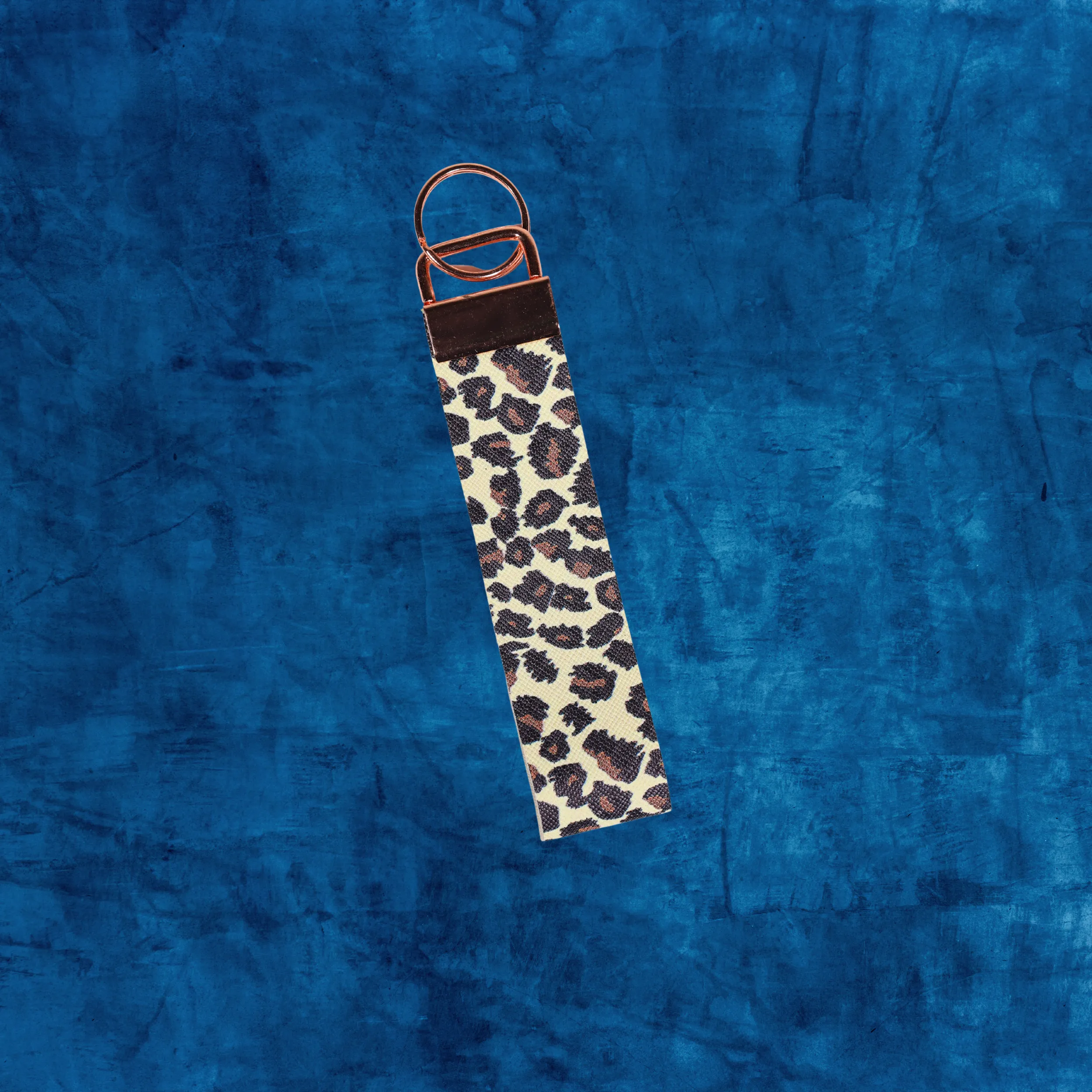 Faux leather keychain Medium