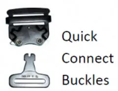 Flame Gaurd Crossover Harness c/w Dorsal & Front D Rings - MK2011100