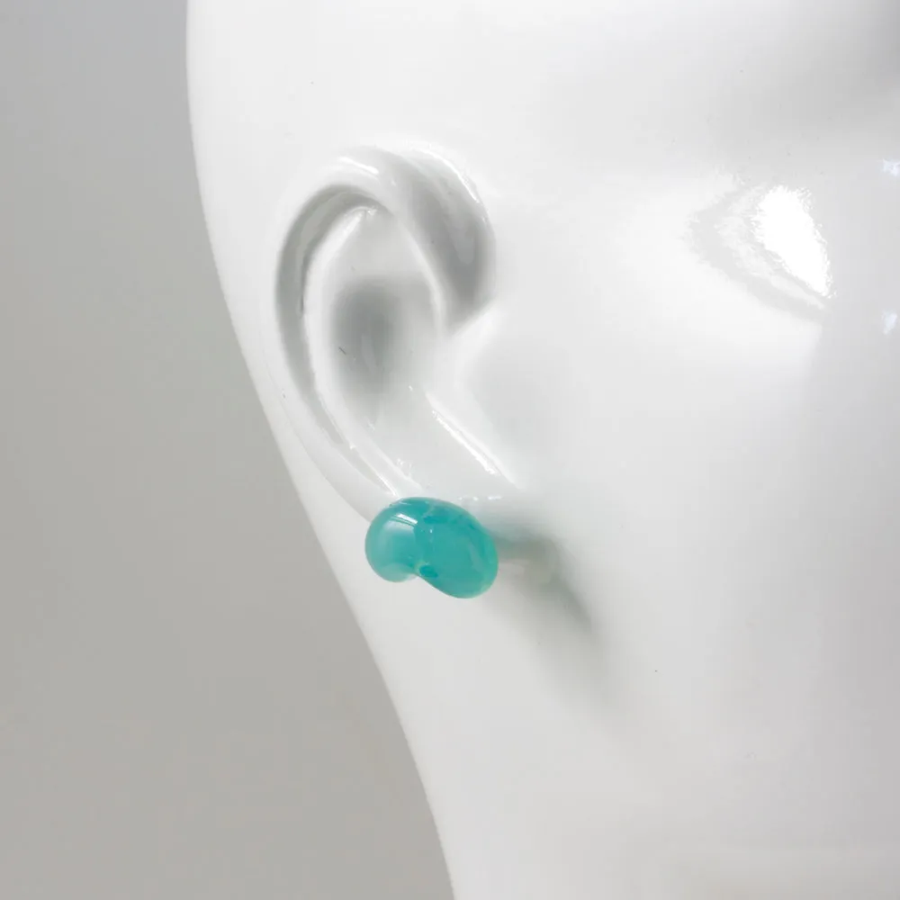 Glass Jelly Bean Earrings by Emma Gerard