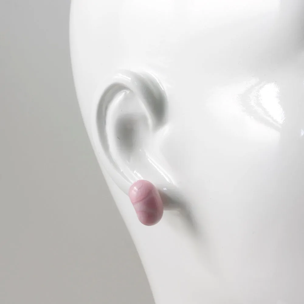 Glass Jelly Bean Earrings by Emma Gerard