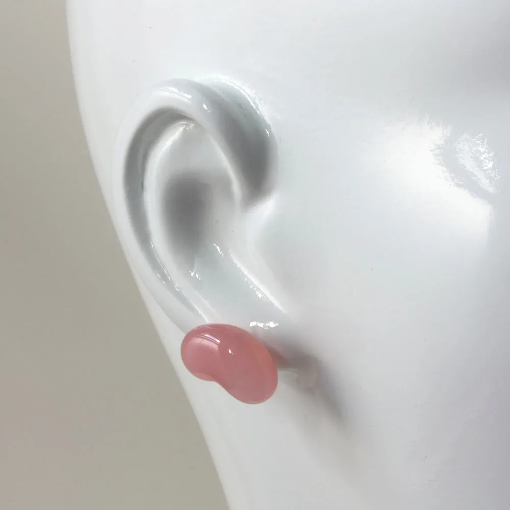 Glass Jelly Bean Earrings by Emma Gerard