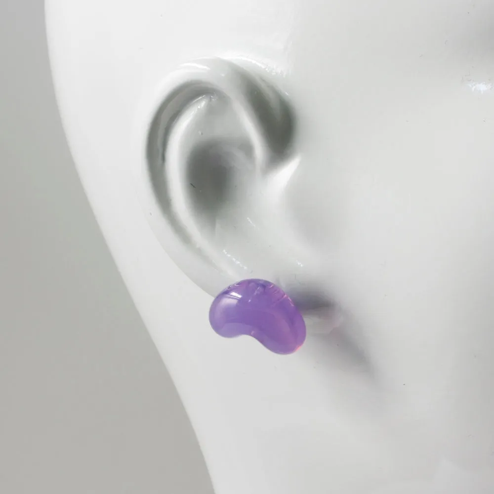 Glass Jelly Bean Earrings by Emma Gerard