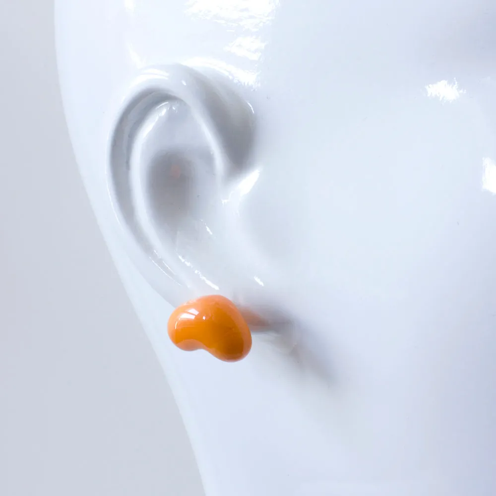 Glass Jelly Bean Earrings by Emma Gerard