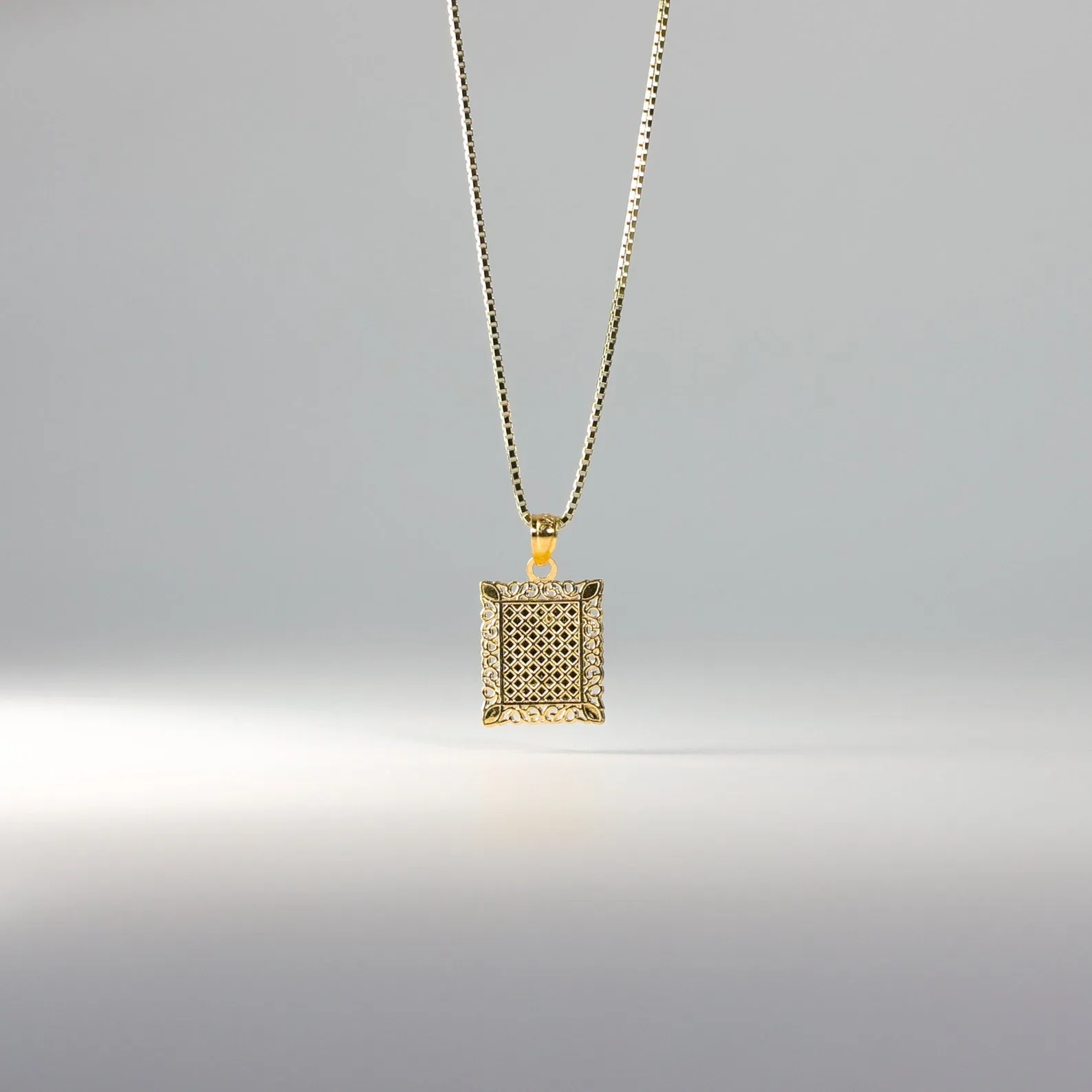 Gold Letter M Pendants | A-Z Gold Pendants