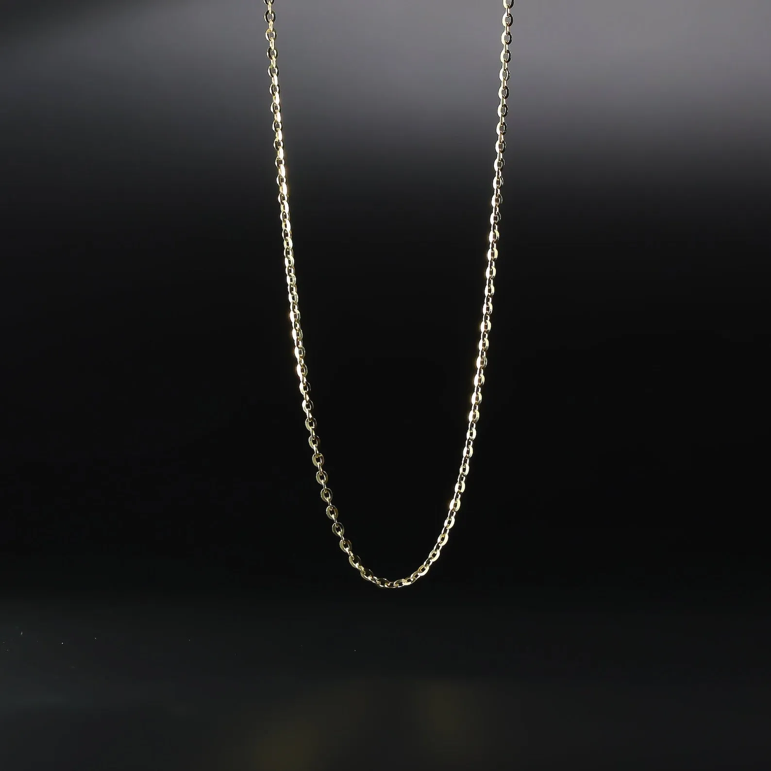 Gold Letter M Pendants | A-Z Gold Pendants