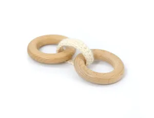 Interlocking Wooden Rings