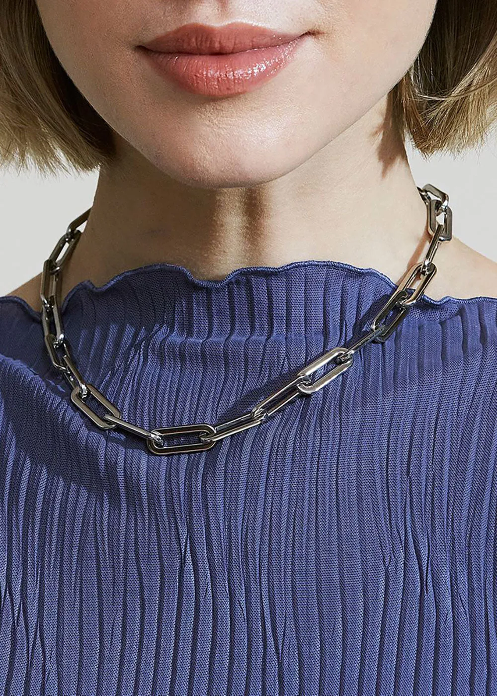 Ivy Maxi Necklace Steel