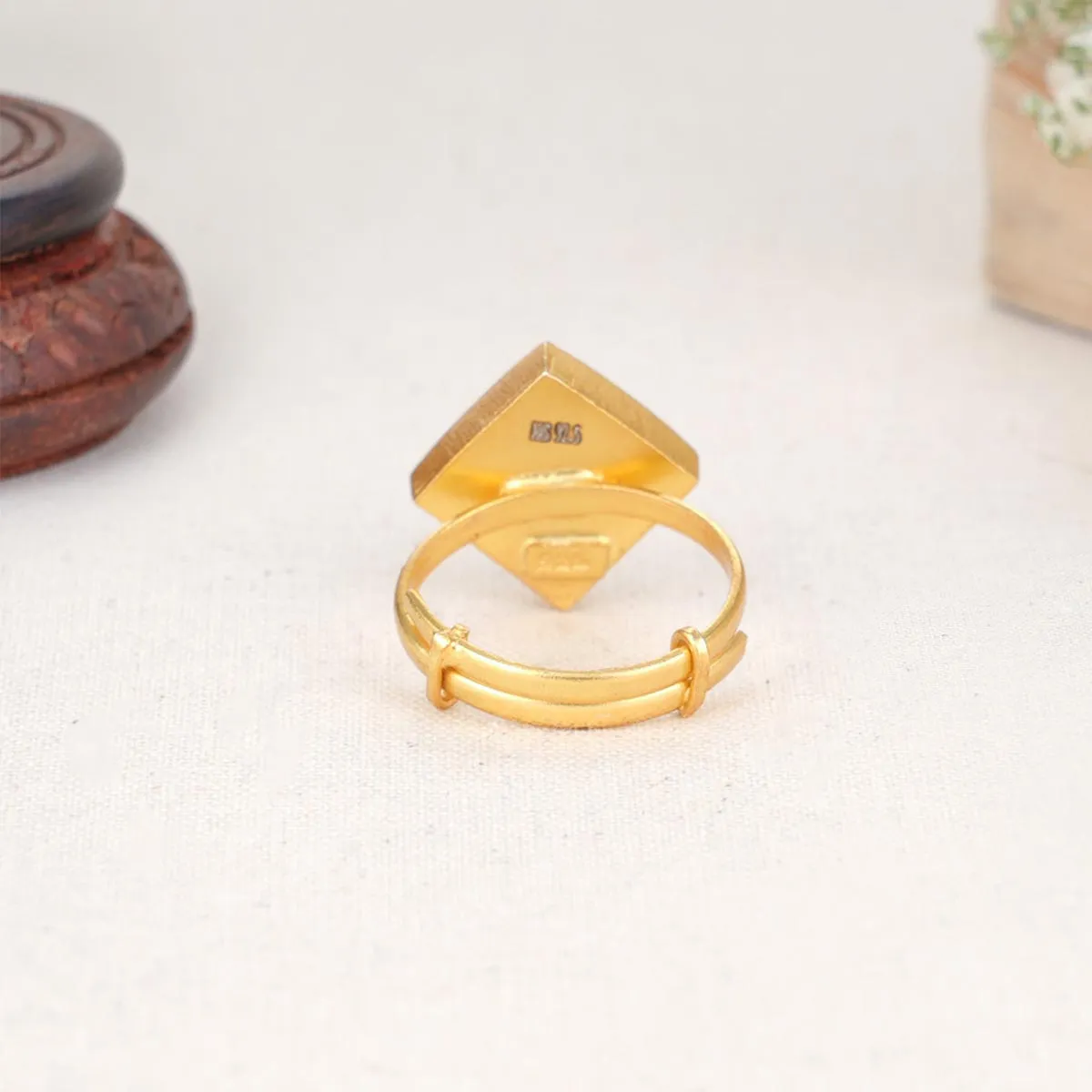 Kalinda Kundan Ring