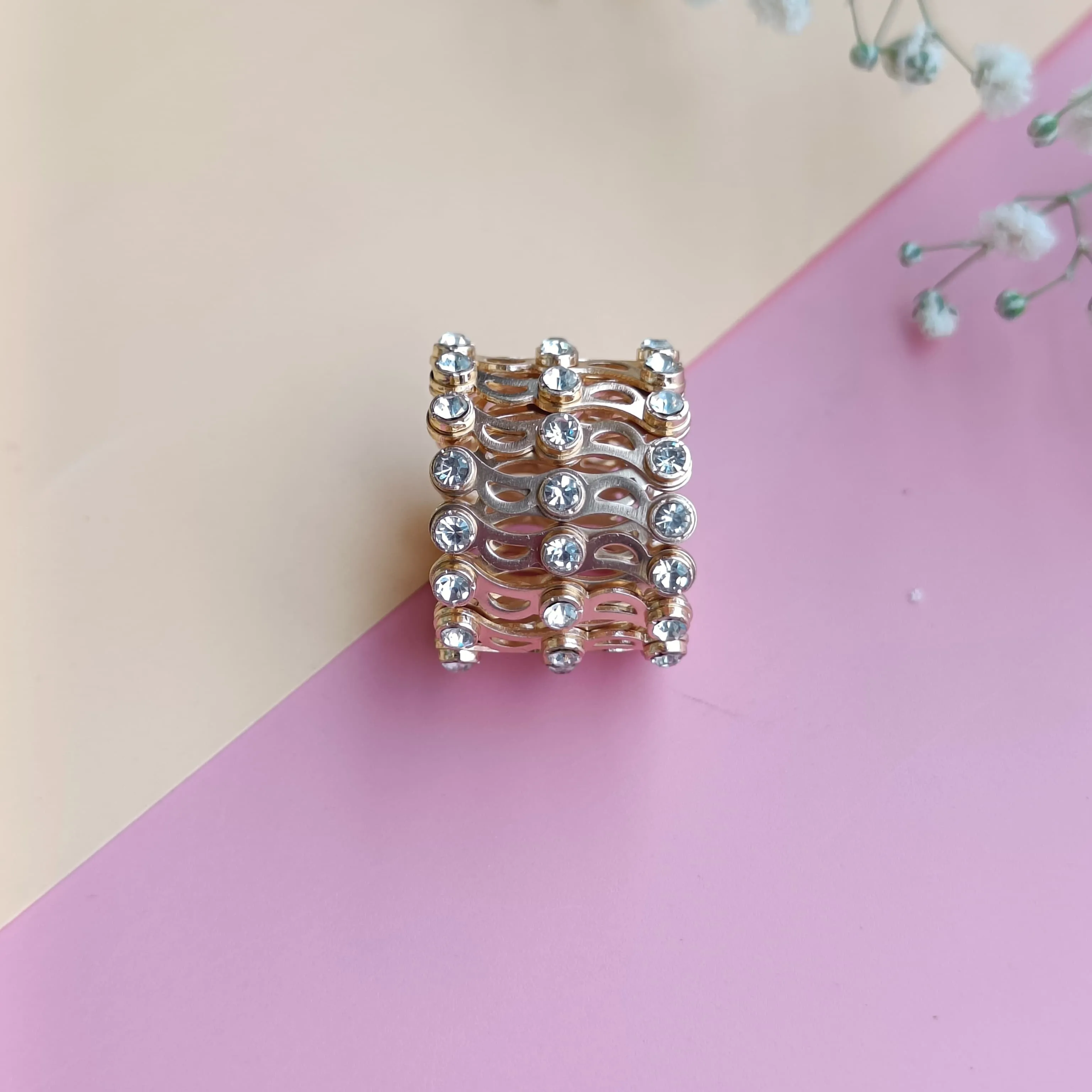 Layla Ring cum bracelet - 1072