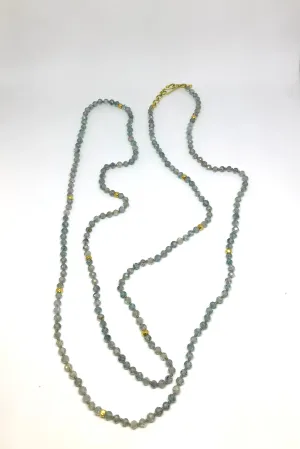 Lena Skadegard Blue Zircon Necklace