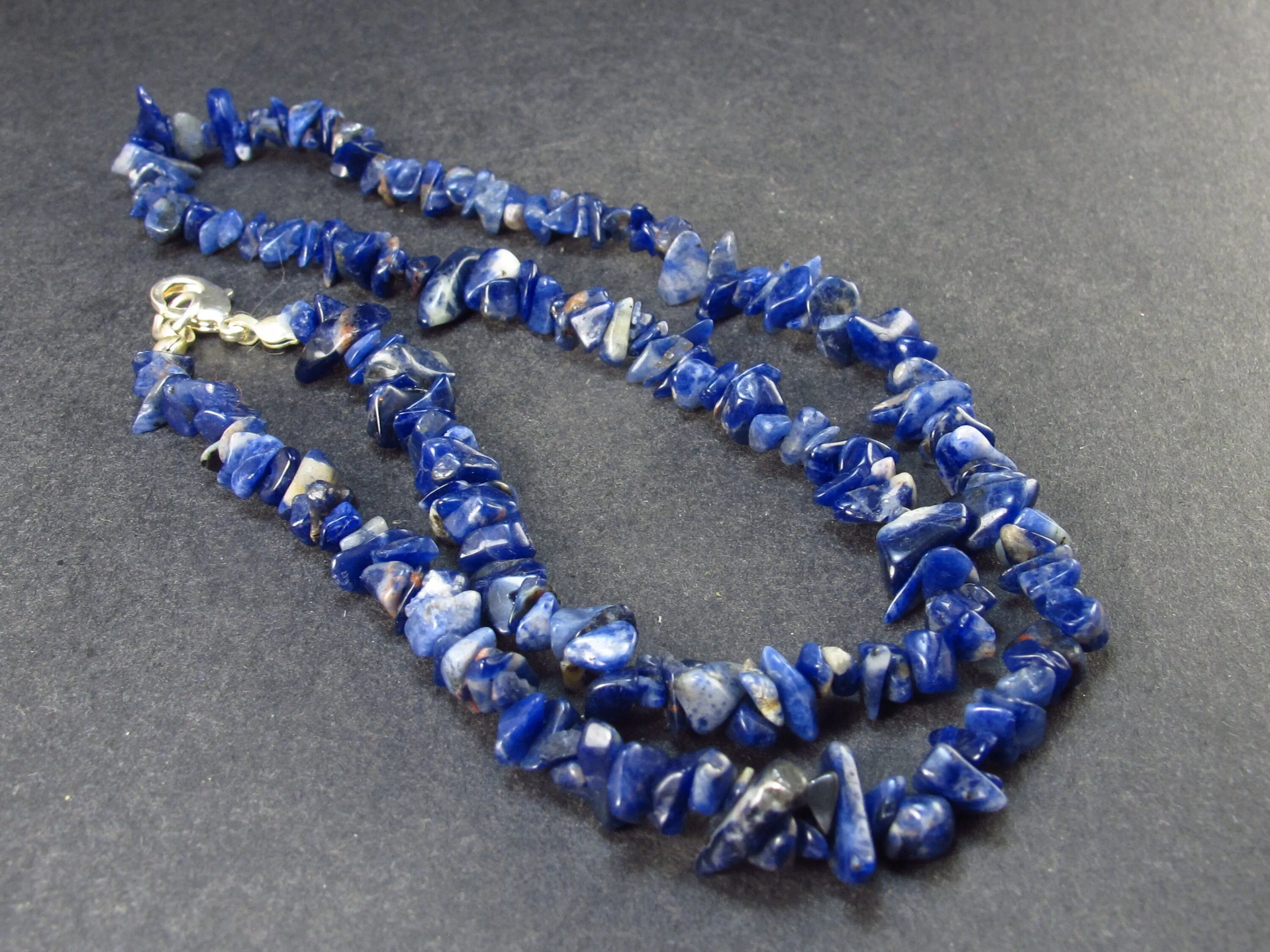 Lot of 3 Sodalite Necklaces From Canada - 18"